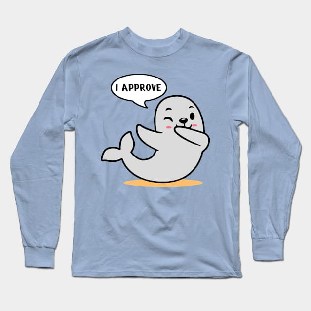 Seal of Approval Long Sleeve T-Shirt by kanystiden